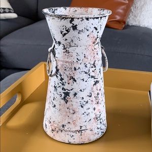 Tin vase